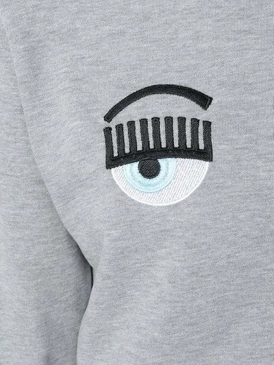 Shop Chiara Ferragni Winking Eye Sweatshirt