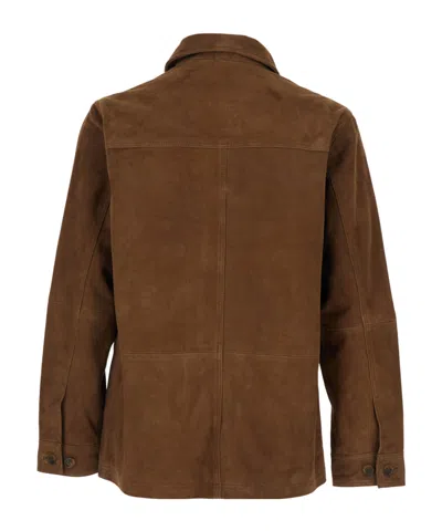 Sebago Camoscio Patch-pocket Coat In Multi