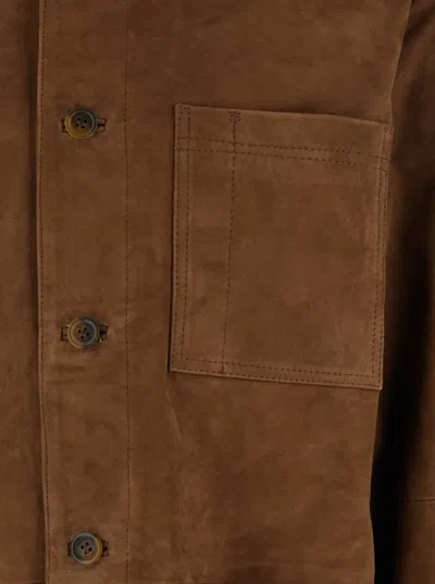 Sebago Camoscio Patch-pocket Coat In Multi