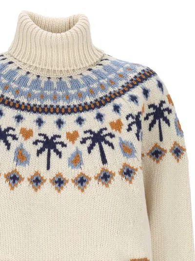 Alanui Long-sleeved Sweater In Multi