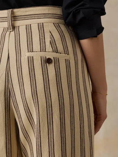 Faherty Summit Pleated Pants In Multi