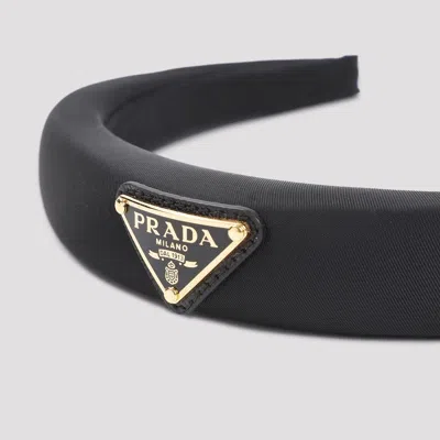 Prada Headband In Black