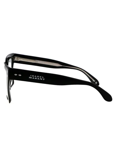 Isabel Marant Geometric Frame Flat Mirror In Black