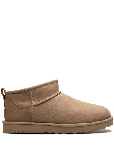 Ugg Classic Ultra Mini Boots In Brown