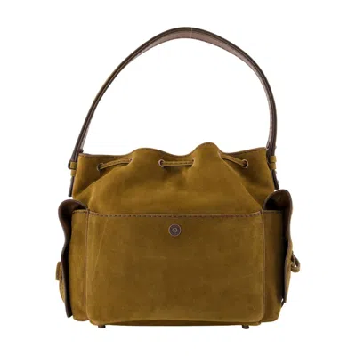 Acne Studios Multipocket Crossbody In Brown