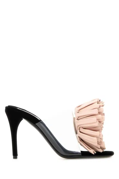 Alaïa Alaia Multicolor Pvc Mules In Multi