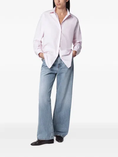 Rohe Oxford Regular-fit Shirt In Pattern