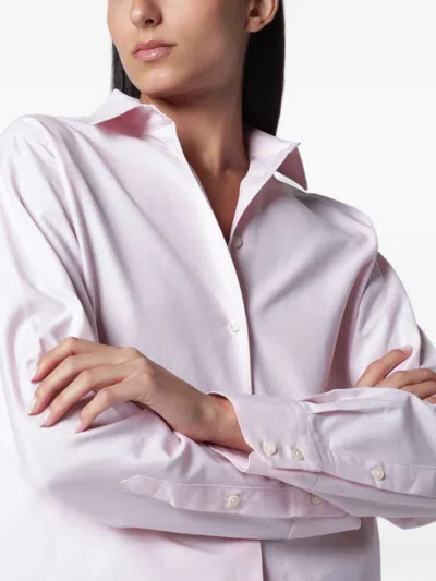Rohe Oxford Regular-fit Shirt In Pattern