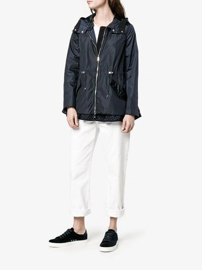 Shop Moncler Lotus Hooded Jacket