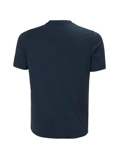Helly Hansen Logo-print T-shirt In Blue