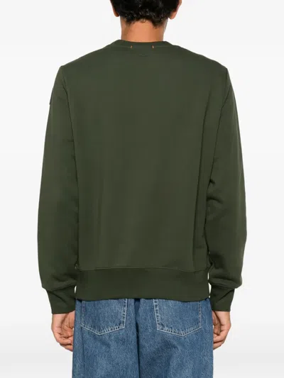 Parajumpers Pullover Mit Logo-patch In Green