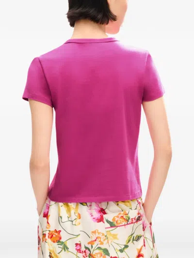 Kenzo Eiffel Tower T-shirt In Pink