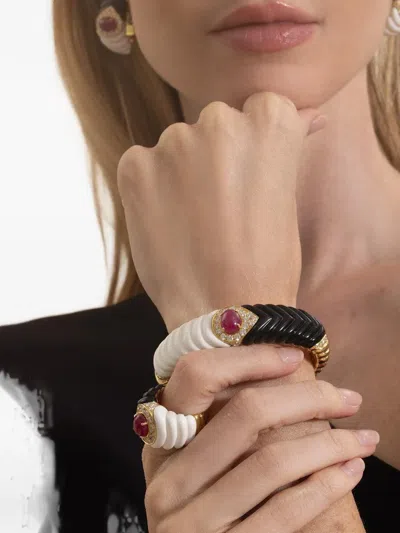 Andreoli Ruby And Diamond Ring In Gold