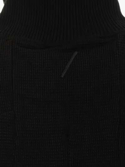 Thom Krom Oversized High Neck Sweatshirt In Black