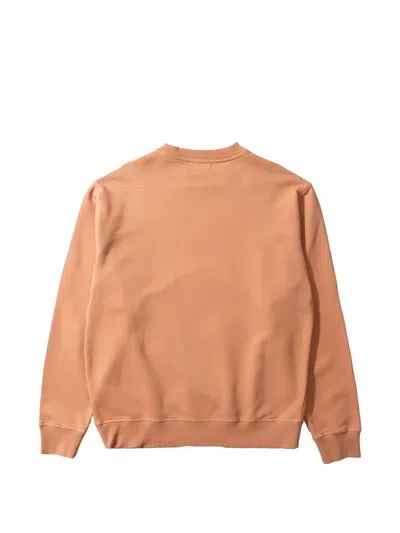 Edmmond Studios Duck-patch Sweater In Orange
