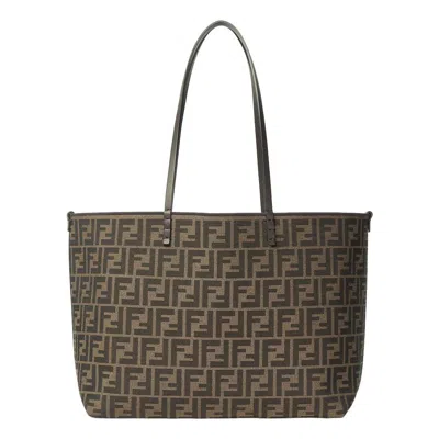 Fendi Roll Medium In Brown