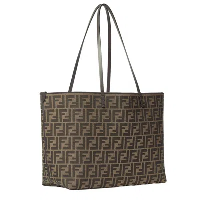 Fendi Roll Medium In Brown