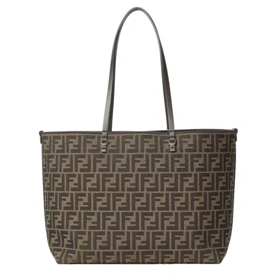 Fendi Roll Medium In Brown