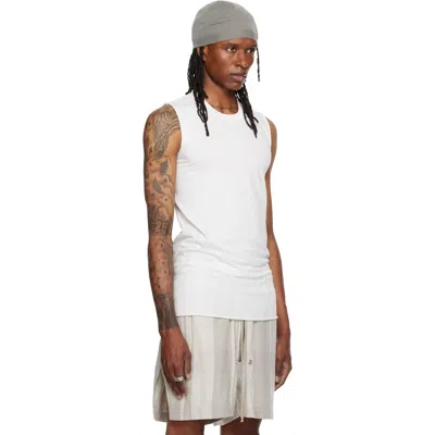 Rick Owens Off-white Tower Basic Sl Tank Top In White