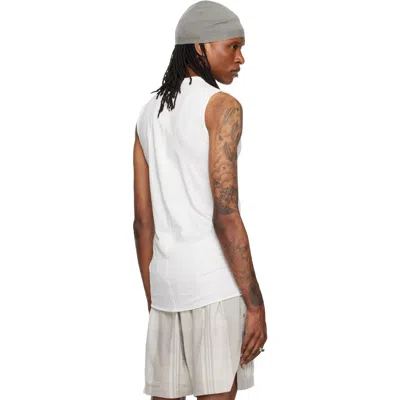 Rick Owens Off-white Tower Basic Sl Tank Top In White