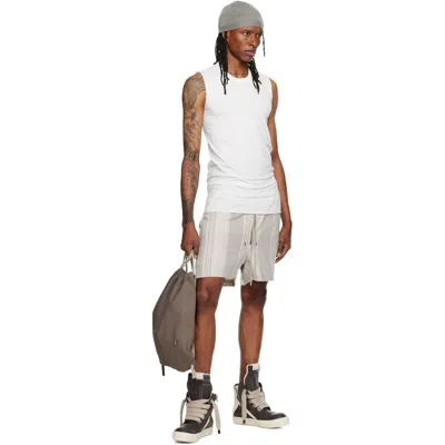 Rick Owens Off-white Tower Basic Sl Tank Top In White