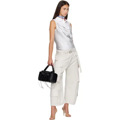 Acne Studios Black Multipocket Shoulder Bag In 900 Black