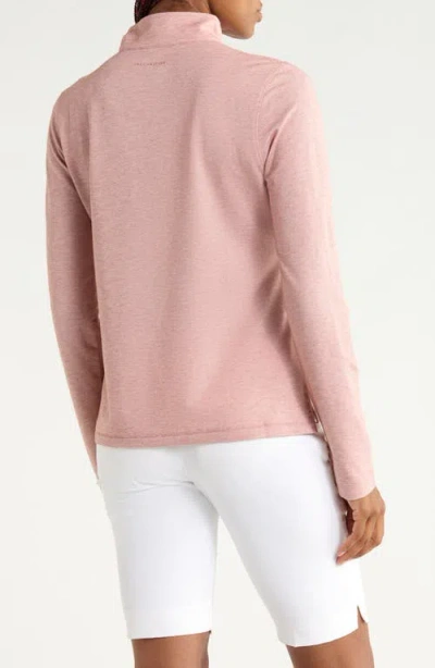 Travismathew Featherweight Active Pullover In Pink
