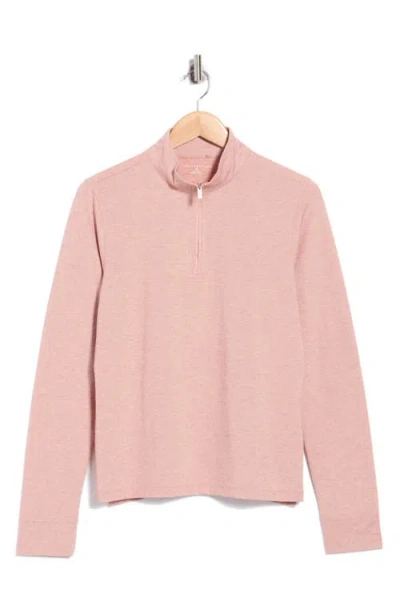 Travismathew Featherweight Active Pullover In Pink
