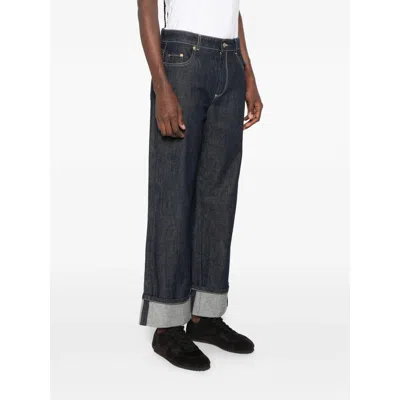 Max Mara Belt Loop Jeans In Black