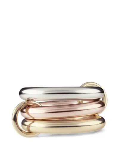 Spinelli Kilcollin Mercury Mx Three Linked Ring In Gold