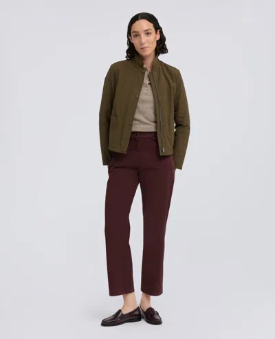 Aspesi Button-strap Jacket In Brown