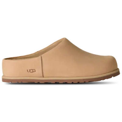 Ugg Silk Lace Slippers Rubber Sole Design In Brown