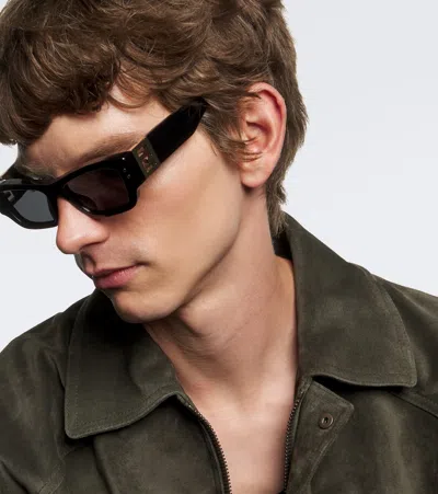 Fendi Fold Cat-eye Sunglasses In Black