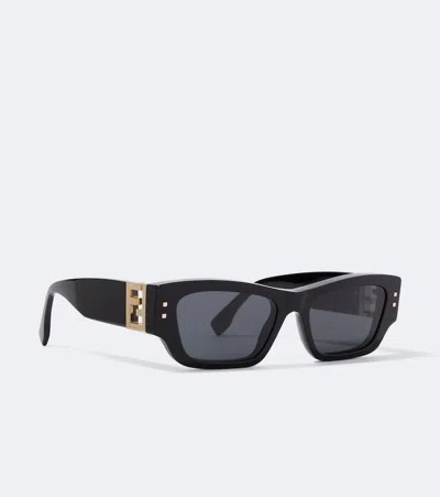 Fendi Fold Cat-eye Sunglasses In Black