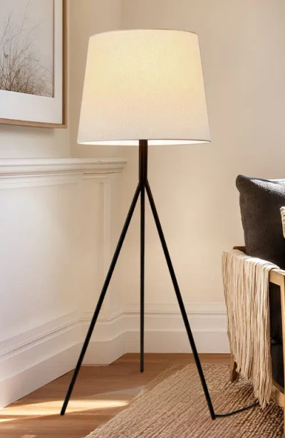 Brightech Forge 52" Black Tripod Led Floor Lamp In Black
