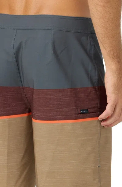 O'neill Hyperfreak Heat Block Swim Trunks In Multi