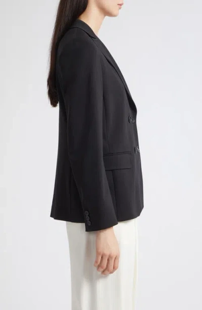 Weekend Max Mara Colibri Double Breasted Jersey Blazer In Multi