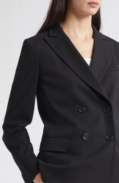 Weekend Max Mara Colibri Double Breasted Jersey Blazer In Multi
