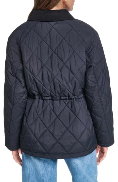 Levi's Diamond Quilted Jacket In Black