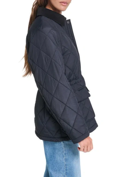 Levi's Diamond Quilted Jacket In Black