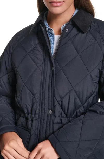 Levi's Diamond Quilted Jacket In Black