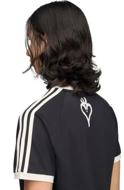 Y-3 Graphic Cotton Short-sleeve T-shirt In Black