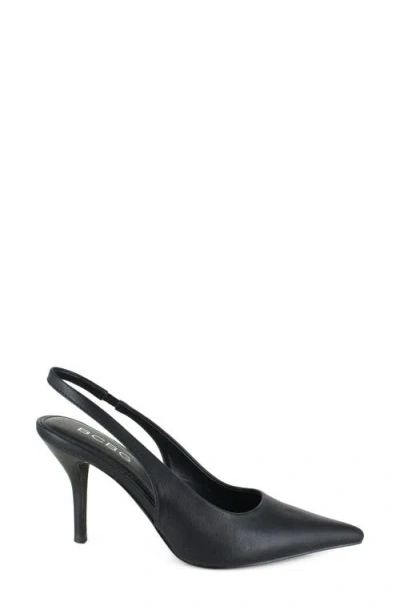 Bcbg Conny Pointed Toe Slingback Pump In Black