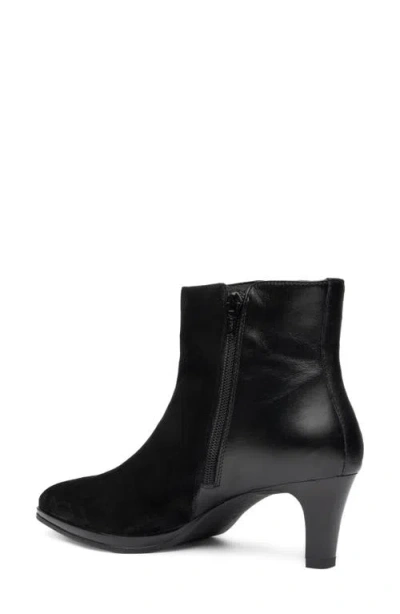 Ara Autumn Pointed Toe Bootie In Black