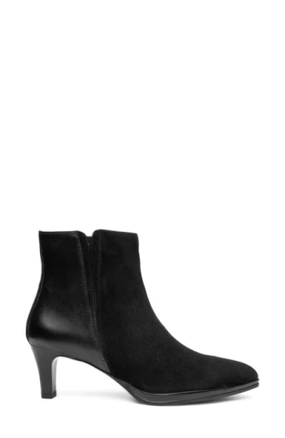 Ara Autumn Pointed Toe Bootie In Black