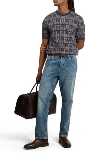 Ted Baker Britton Geometric T-shirt In Multi