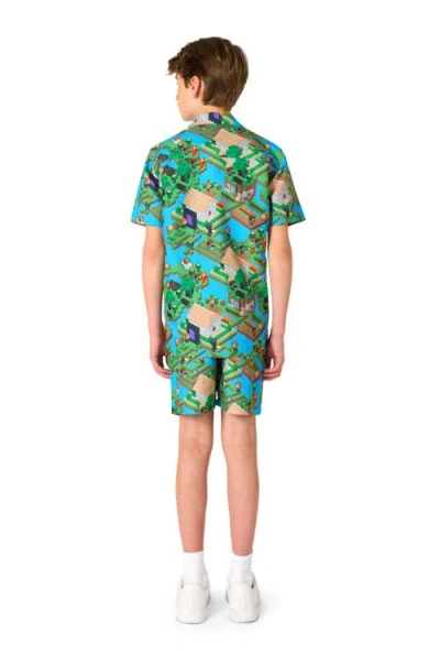 Opposuits Kids' Minecraft In White
