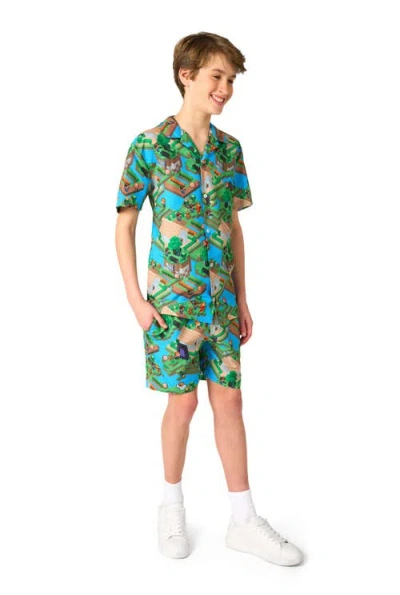 Opposuits Kids' Minecraft In White