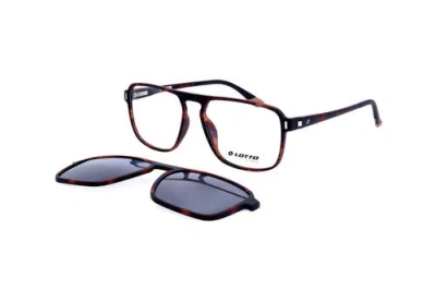 Lotto 54mm Rectangular Optical Glasses In Multi