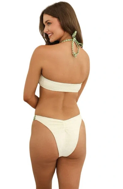 Dippin Daisys Le Plage Triangle Bikini Top In White